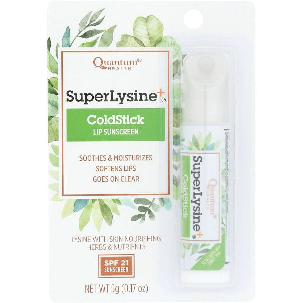 Quantum Health Super Lysine Plus Cold Stick With Spf 21 - 0.18 Oz